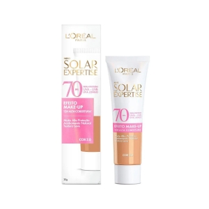 Protetor Solar L’Oréal Solar Expertise Make Up FPS 70 2.0