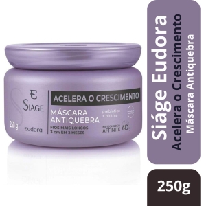 Máscara Capilar Eudora Siàge Acelera O Crescimento 250G
