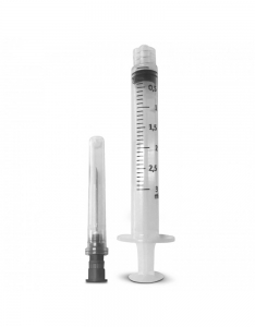 Seringa 3ml Luer Lock CAG 25x7