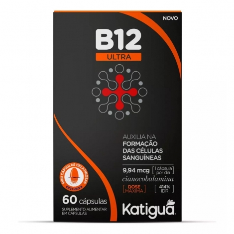 VITAMINA B12 C/60 CáPSULAS - KATIGUA