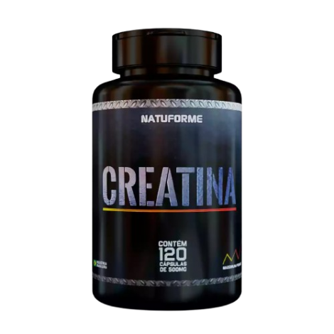 Creatina Performance Máxima 590mg – 120 Cápsulas Natuforme