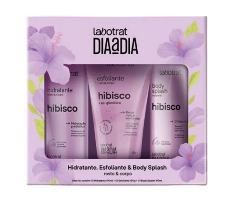 Ritual de Beleza – Kit Labotrat Hibisco com 3 Produtos 530ml