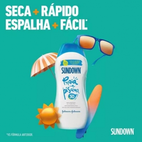 Protetor Solar Sundown Praia e Piscina FPS 30 200 ml