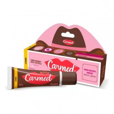 Carmed Gloss Labial Ana Castela Boiadeira Brigadeiro 10g