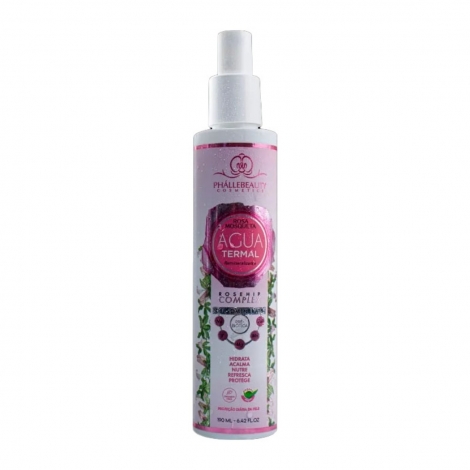 Água Termal Rosa Mosqueta 190ml – Hidratação e Nutrição da Pele