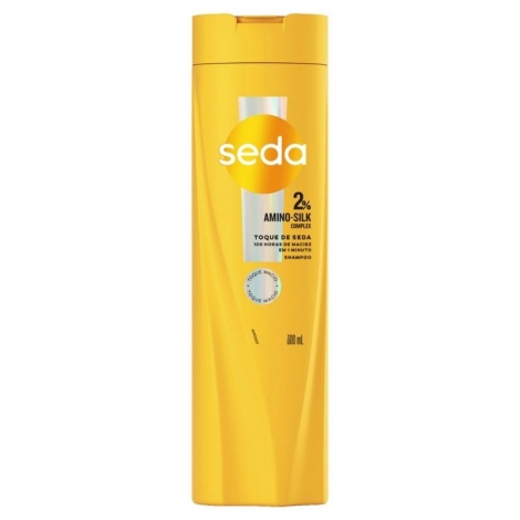 Shampoo Seda Toque de Seda 300ml – Maciez e Brilho Prolongados