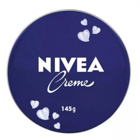 Nivea Creme Rosto Mãos Corpo Hidratante Lata Azul 145g