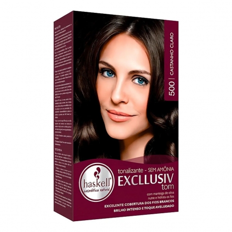 Haskell Excllusiv Tom 500 Castanho Claro Tonalizante
