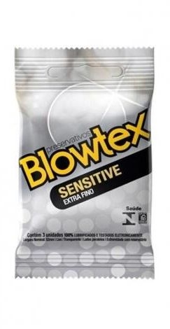 Preservativo Blowtex Extra Fino  3 Unidades