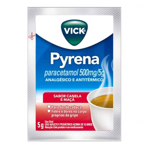 Vick Pyrena Canela & Maçã – Alívio Imediato em Sachê de 5g