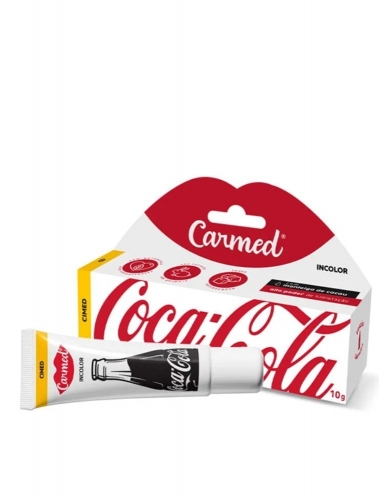 Carmed Hidratante Labial Coca-Cola Incolor 10g