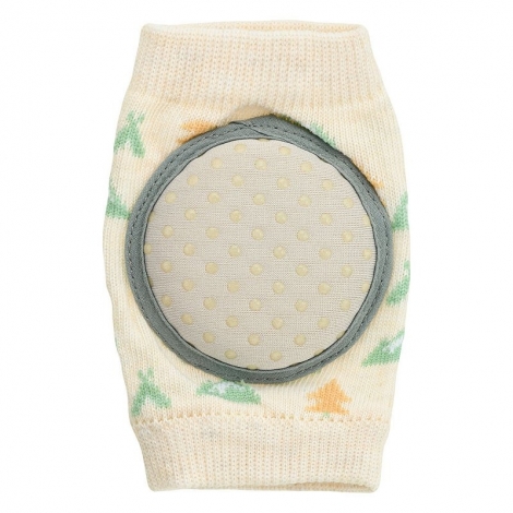 Joelheira Soft Pimpolho Bege Montanha 6 a 12 Meses – Proteção e Conforto para os Primeiros Passos