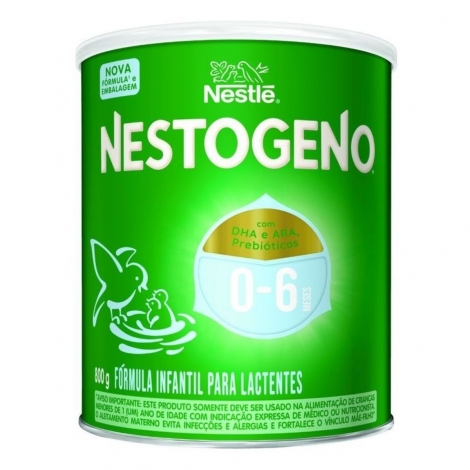 Leite Infantil Nestlé Nestogeno 1 0 a 6 Meses 800g