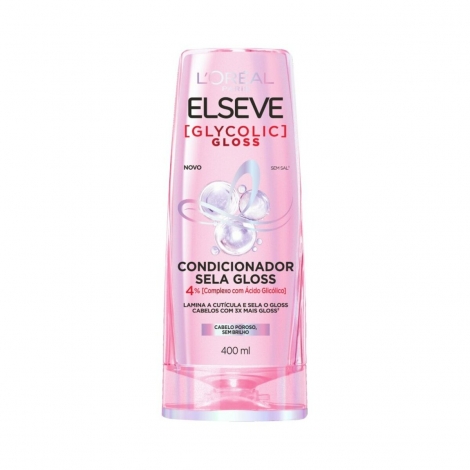 Condicionador L\'Oreal Paris Elseve Glycolic Gloss 400Ml