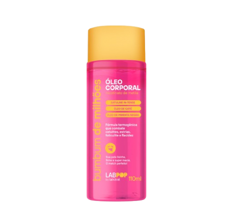 Glow Poderoso – Óleo Corporal Labotrat Bumbum dos Milhões 110ml