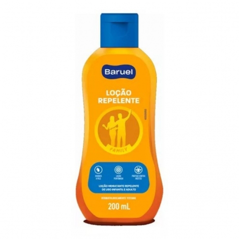 Repelente De Insetos Baruel Loção Eficaz Contra Dengue 200ml