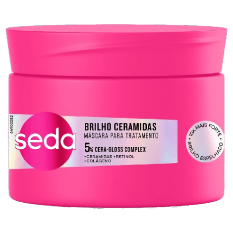 Máscara de Tratamento Seda Brilho Ceramidas 300g