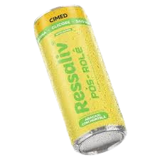 Ressaliv Lata com Gás Sabor Abacaxi Hortelã 269ml