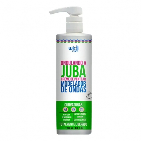 Ondulando a Juba Creme de Pentear Modela Ondas Widi Care