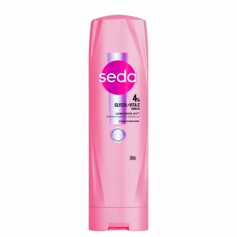 Condicionador Seda Luminous UV 325ml – Brilho e Proteção Contra Raios UV