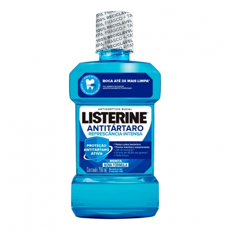 Antisséptico Bucal Listerine Tártaro Control 250ml