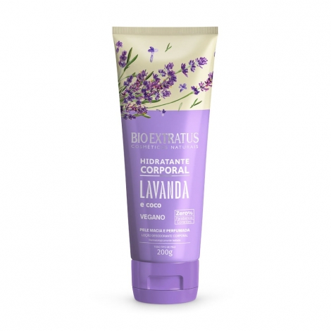 Hidratante Corporal Bio Extratus Lavanda 200g – Relaxante e Suavizante