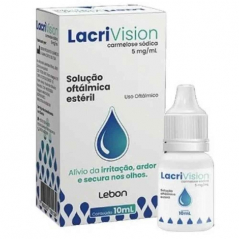 Lacrivision 5mg/ml Solução Oftálmica 10ml