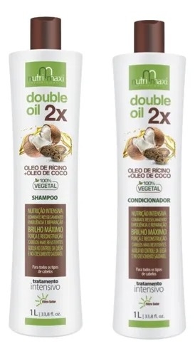 Poder Duplo – Nutrimaxi Modelativ Hair Expert Double Oil 2x 1L