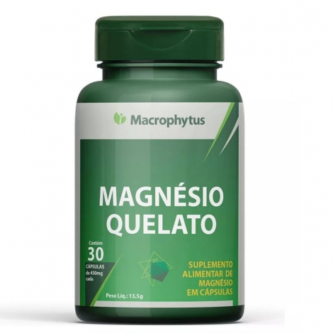 MAGNESIO QUELATO CAPSULAS 450MG x 30