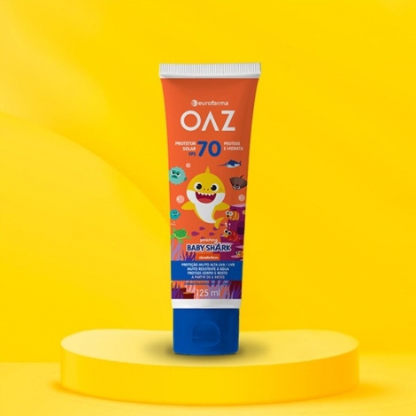 Protetor Solar FPS 70 OAZ 125ml – Baby Shark
