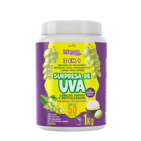 Creme de Tratamento Intensivo Griffus Surpresa de Uva 1kg