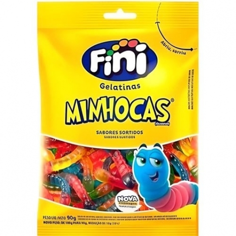 Diversão Doce – Fini Minhocas 100g
