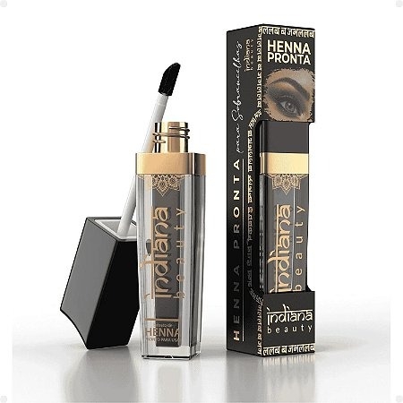 Indian Beauty Henna Negra – Tintura de Sobrancelhas Pronta e Duradoura