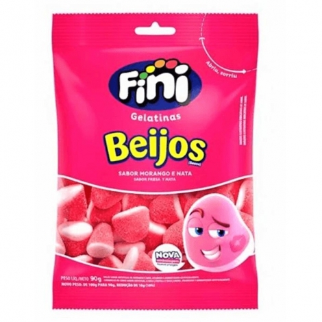 Doce Encanto – Fini Beijos de Morango 100g