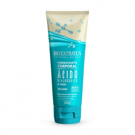 Hidratante Corporal Bio Extratus Ácido Hialurônico 200g – Hidratação Intensa e Antienvelhecimento
