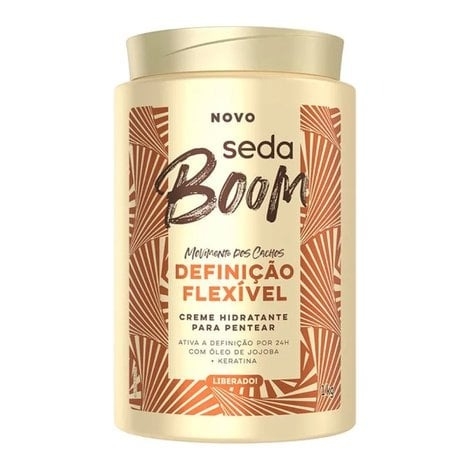 Creme para Pentear Seda Boom Definição Flexível 1kg – Controle e Movimento Natural
