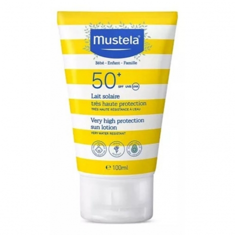 Protetor Solar Mustela Loção Infantil E Adulto Fps 50 100ml