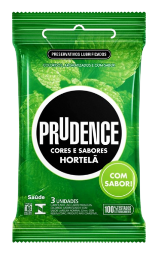 Preservativo Prudence Sabor Hortelã