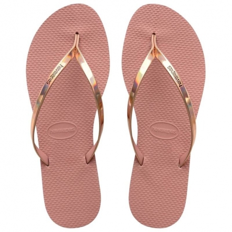 Sandália Havaianas You Metallic Rose Gold 33/34