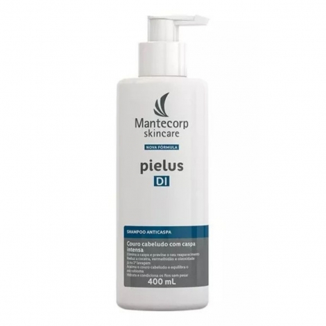 Nova Fórmula Manteorp Pielus Di Shampoo Anticaspa 400ml