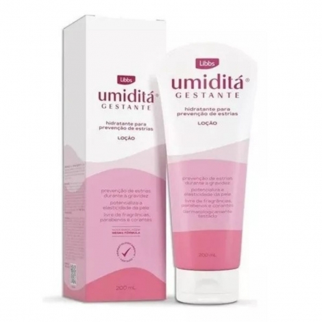 Loção Hidratante Umidita Gestante Prevenção Estrias 200ml