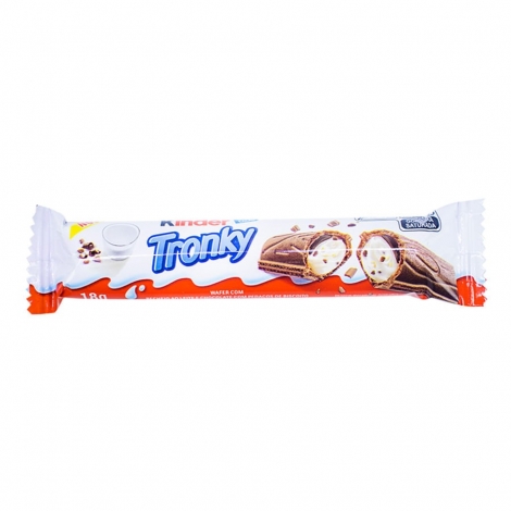 Kinder Tronky – Recheio Cremoso em uma Crocância Surpreendente