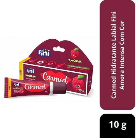 Hidratante Labial Carmed Fini Amoras Escuro 10g