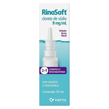 Rinosoft Spray Nasal 50ml – Hidratação e Descongestionamento Natural