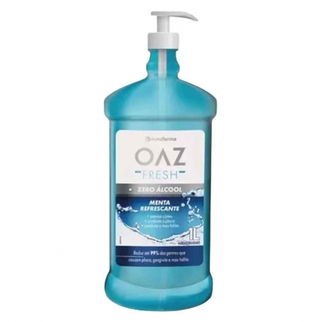 Frescura Intensa – Antisséptico Bucal Oaz Menta Refrescante 1L