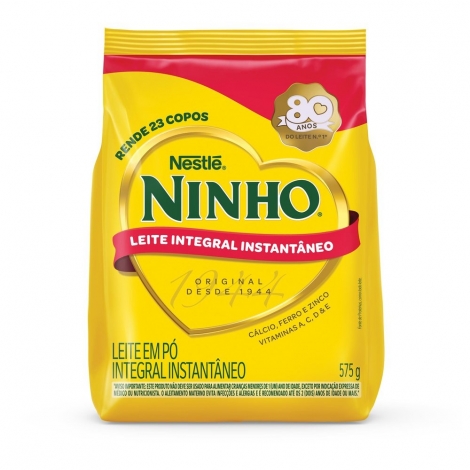 Leite em Pó Ninho Integral Instantâneo 575 g – Sachê