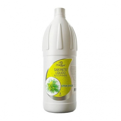 Cheveux Sabonete Líquido Erva Doce 2L – Cuidado Refrescante