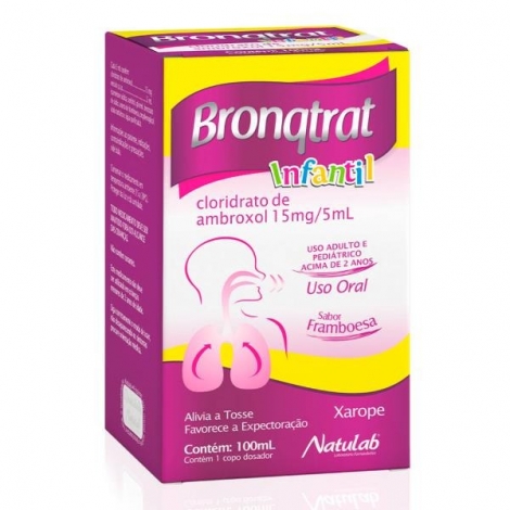 Bronqtrat Xarope Pediátrico 3mg/ml 100ml