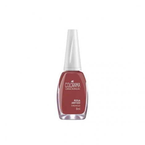 Esmalte Colorama Rosa Antigo Cremoso 8ml – Clássico e Delicado
