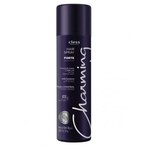 Hair Spray Forte Charming Fixador para Cabelos Cless 150ml